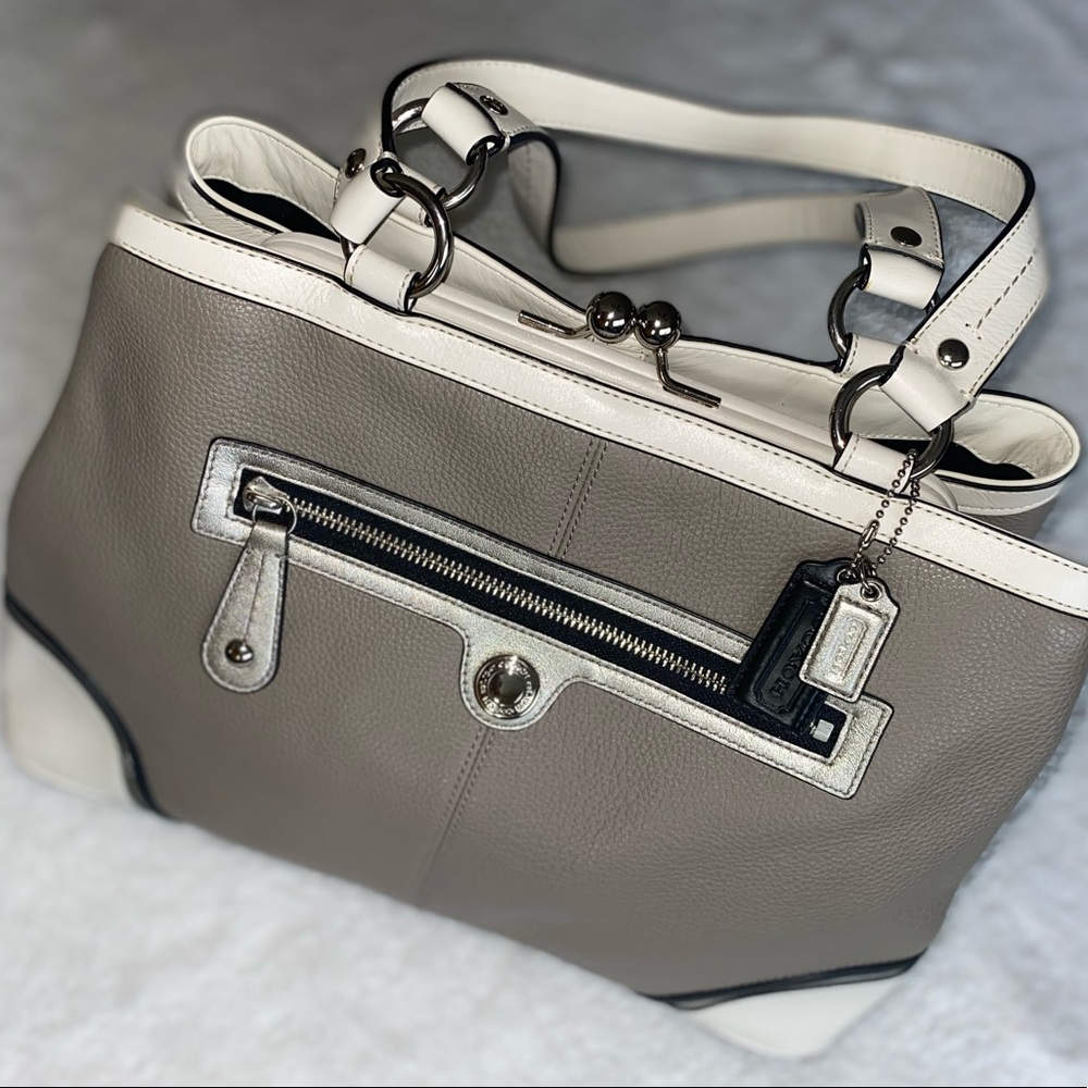 Rare Coach Laura Spectator Satchel